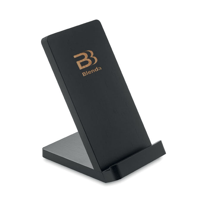 WIRESTAND – Kabelloser Ladeständer aus Bambus, 5 W