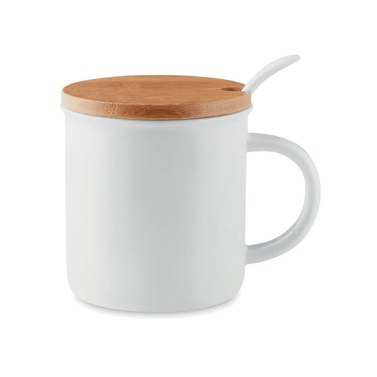 KENYA - Tazza in porcellana con cucchiaino