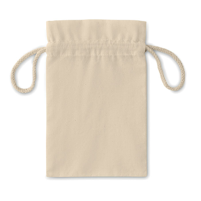 TASKE SMALL – Kleine Baumwolltasche mit Kordelzug