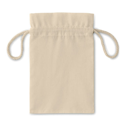 TASKE SMALL – Kleine Baumwolltasche mit Kordelzug