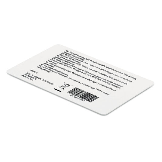 CUSTOS - Tessera anti-skimming RFID