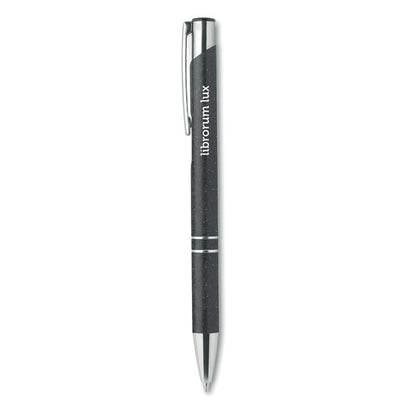BERN PECAS - Bolígrafo tipo pulsador Paja de Trigo/ABS