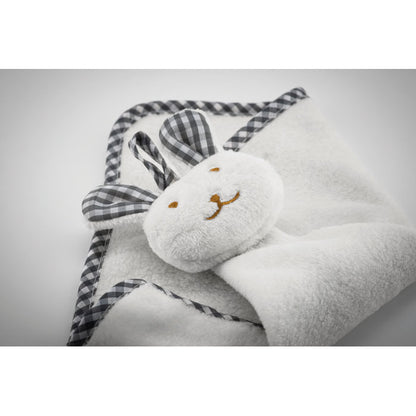 HUG ME - Toalla bebé con diseño de conejito de peluche