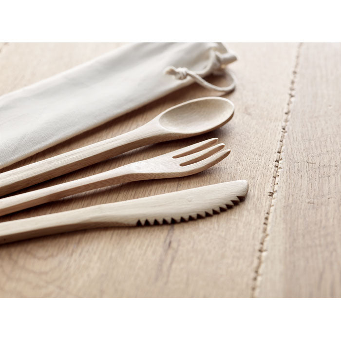 SETBOO – Besteckset aus Bambus