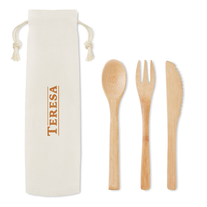 SETBOO – Besteckset aus Bambus
