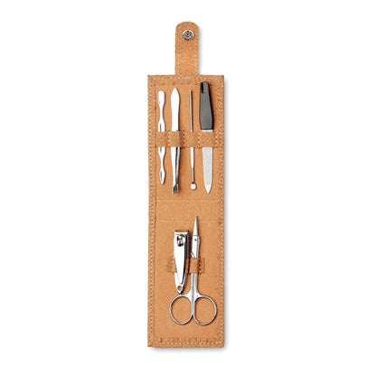 NAILKIT CORK - Set de manicura de 6 peces de suro
