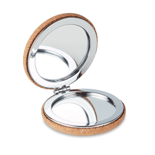 GUAPA CORK - Mirall de butxaca amb funda de suro