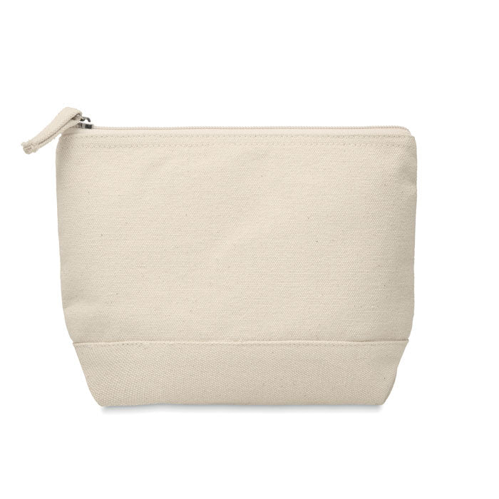 KLEUREN - Zweifarbige Kosmetiktasche aus Baumwolle