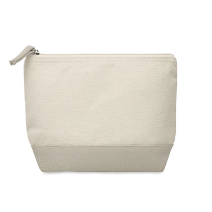 KLEUREN - Zweifarbige Kosmetiktasche aus Baumwolle