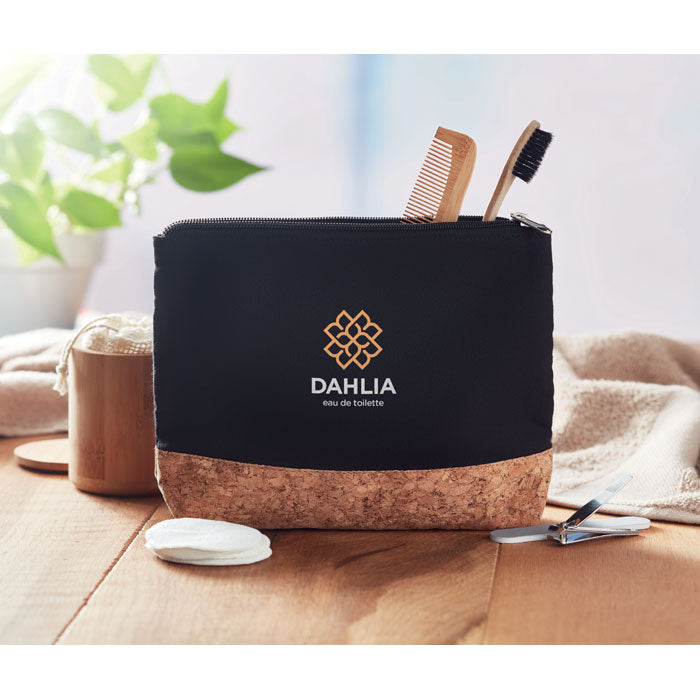 PORTO BAG - Trousse à maquillage en liège & coton