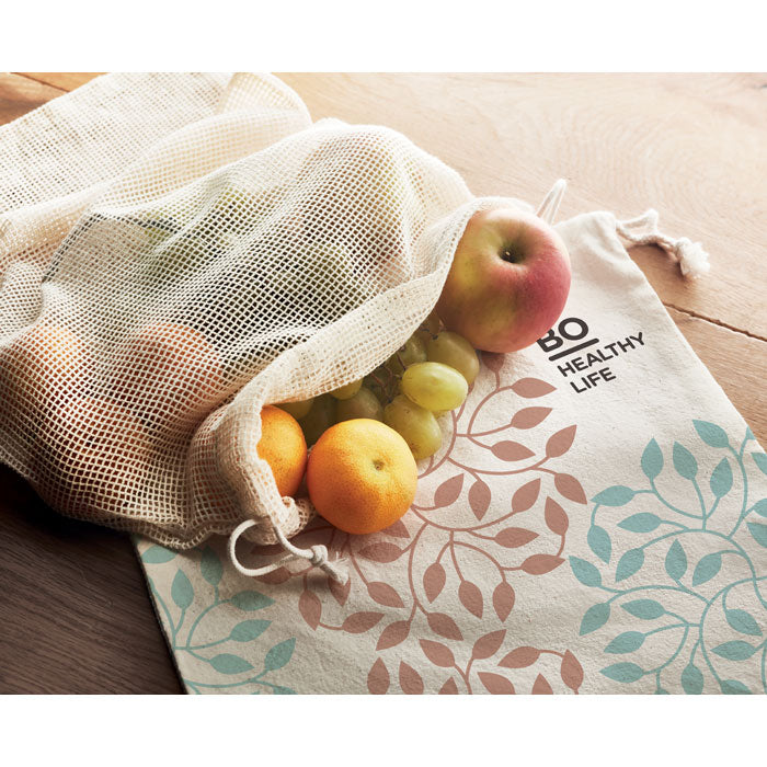 VEGGIE - Sachet alimentaire en coton 140gr/m²