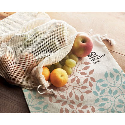 VEGGIE - Sachet alimentaire en coton 140gr/m²