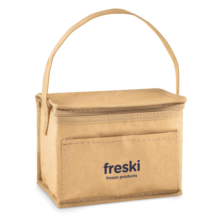 PAPERCOOL - Borsa termica in carta intrecciata da 6 lattine