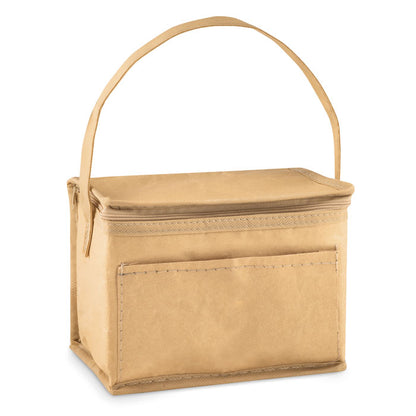 PAPERCOOL - Borsa termica in carta intrecciata da 6 lattine