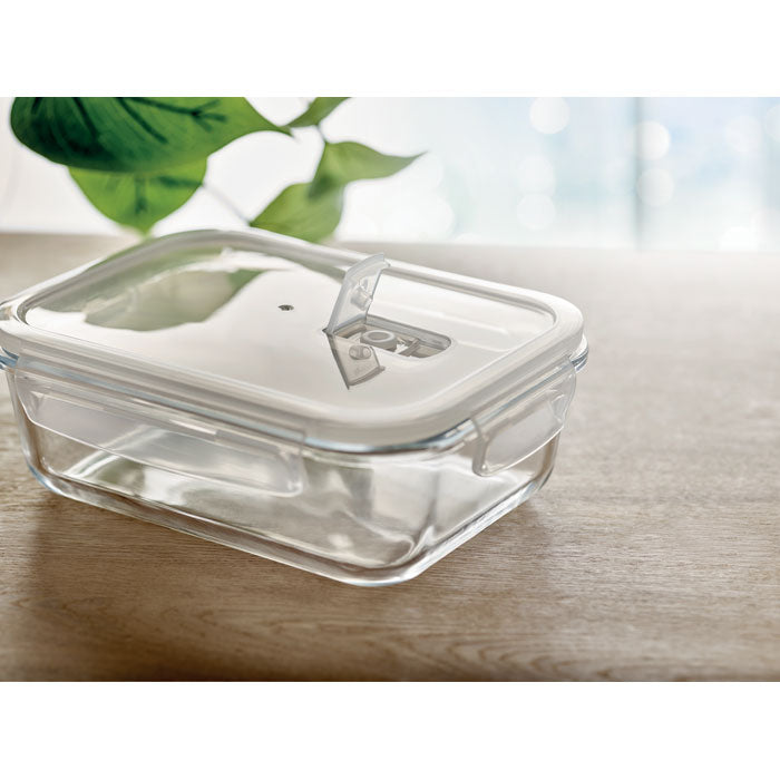 PRAGA LUNCHBOX - Fiambrera de cristal y tapa de PP 900ml
