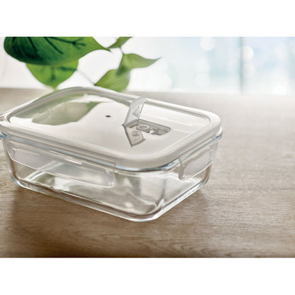 PRAGA LUNCHBOX - Fiambrera de cristal y tapa de PP 900ml