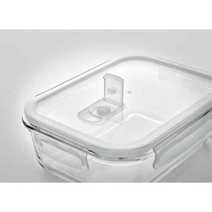 PRAGA LUNCHBOX - Fiambrera de cristal y tapa de PP 900ml