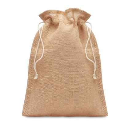 JUTE MEDIUM - Sac cadeau moyen en jute 25 x 32 cm