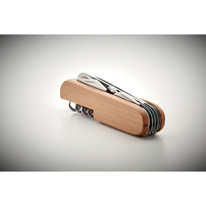 LUCY LUX - Multitool-Taschenmesser aus Bambus