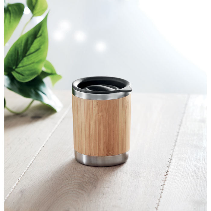 LOKKA - Gobelet avec couvercle en bambou 250ml
