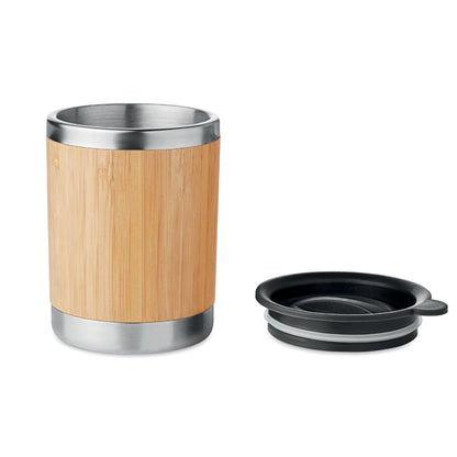 LOKKA - Gobelet avec couvercle en bambou 250ml