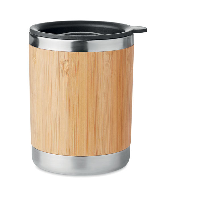 LOKKA - Gobelet avec couvercle en bambou 250ml