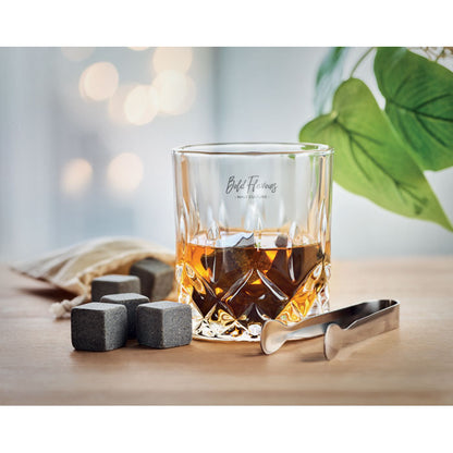 INVERNESS - Service à whisky dans une boîte en bambou