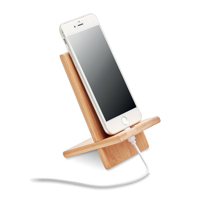 WHIPPY - Suport de bambú per a telèfon