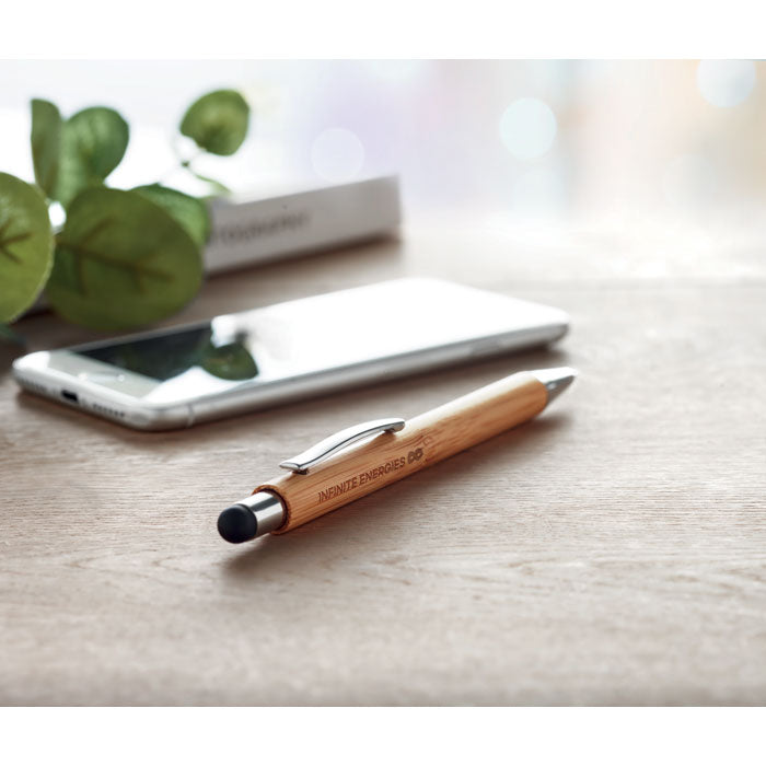 BAYBA – Bambus-Stift mit blauer Tinte
