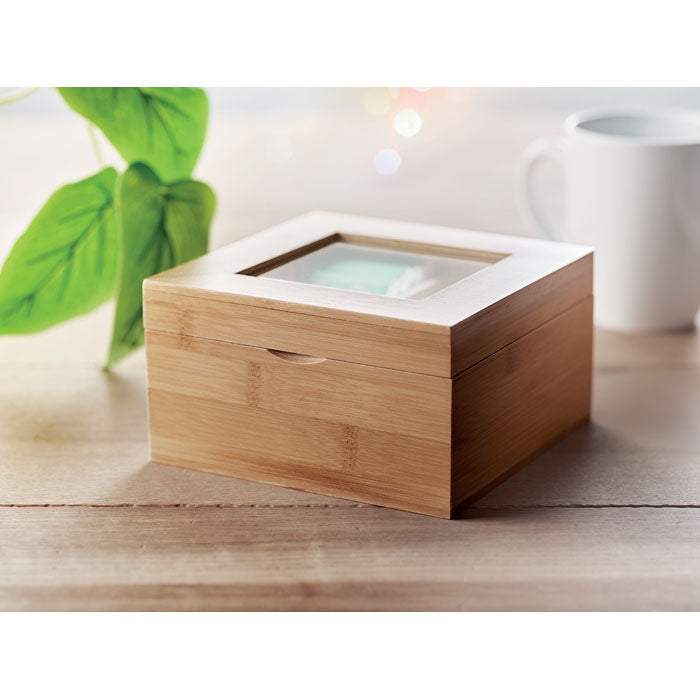 CAMPO TEA - Caixa de te de bambú