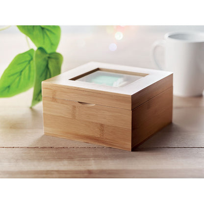 CAMPO TEA - Caixa de te de bambú