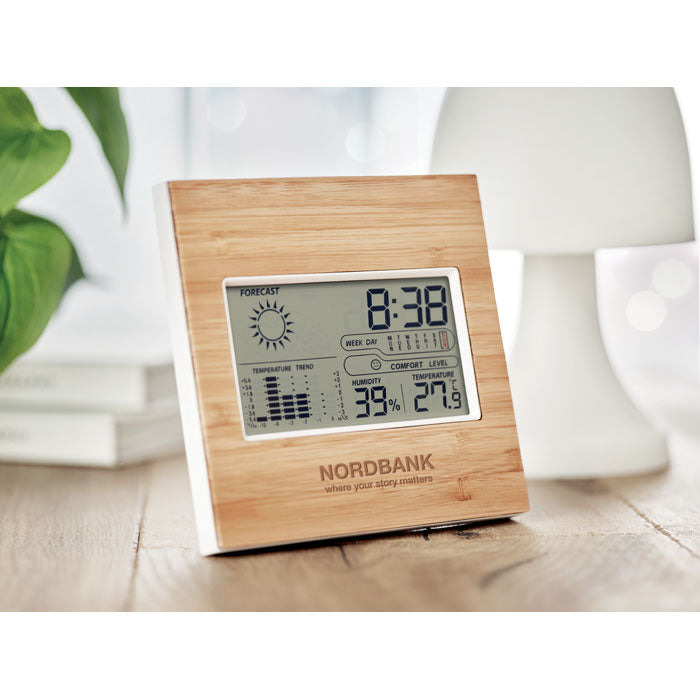 TURKU – Wetterstation mit Bambusfront