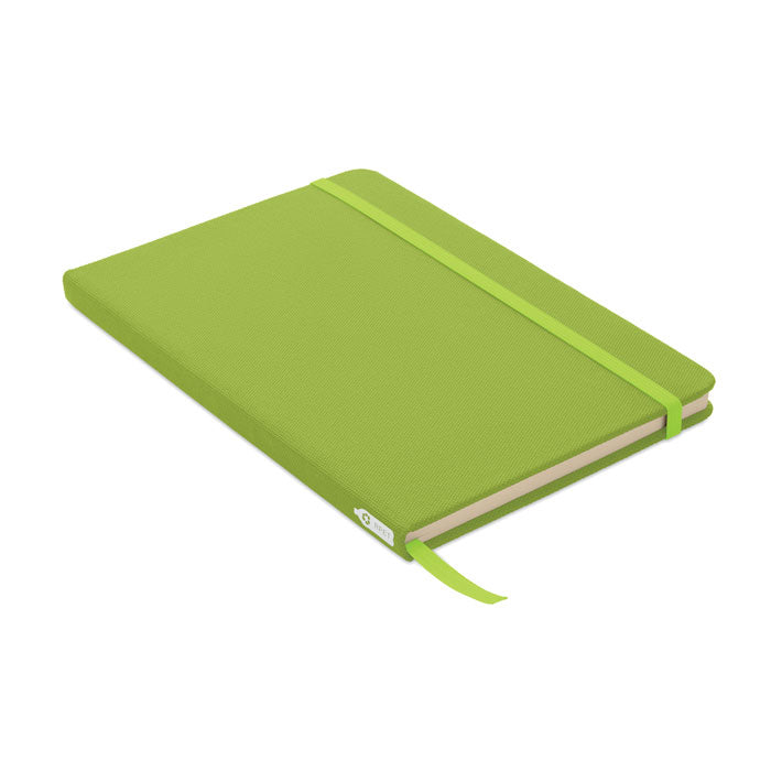 HINWEIS RPET – A5 RPET-Notizbuch 80 liniert