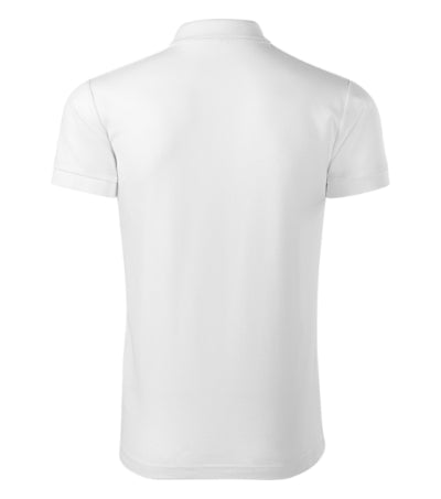 PICCOLIO JOY Men's polo shirt in white - promotional clothing printed with your company logo