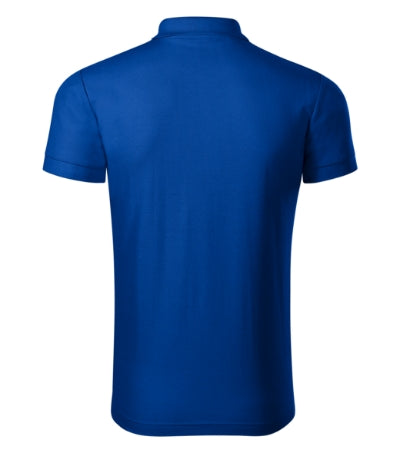 PICCOLIO JOY Men's polo shirt in royal blue - promotional clothing printed with your company logo