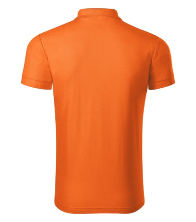 PICCOLIO JOY Men's polo shirt in orange - promotional clothing printed with your company logo