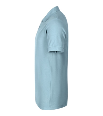 PICCOLIO JOY Men's polo shirt in sky blue - promotional clothing printed with your company logo
