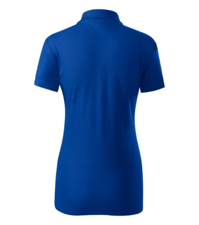 PICCOLIO JOY Women's polo shirt in royal blue - promotional clothing printed with your company logo