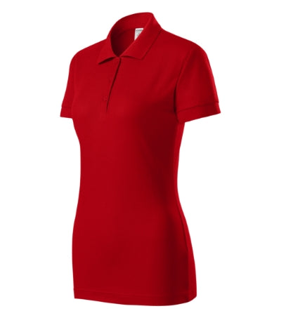 PICCOLIO JOY Women's polo shirt in red - promotional clothing printed with your company logo