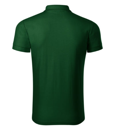 PICCOLIO JOY Men's polo shirt in bottle green - promotional clothing printed with your company logo