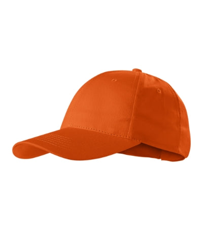PICCOLIO SUNSHINE Unisex cap in orange - promotional clothing printed with your company logo