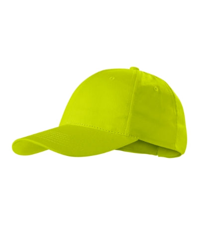 PICCOLIO SUNSHINE Unisex cap in lime punch - promotional clothing printed with your company logo