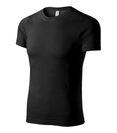 PICCOLIO PARADE Unisex T-shirt in black - promotional clothing printed with your company logo
