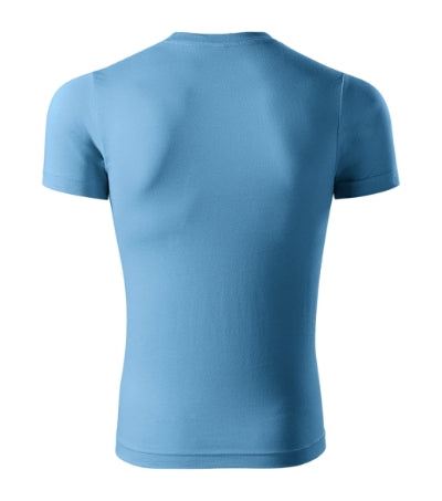 PICCOLIO PELICAN Kids' T-shirt in azure blue - promotional clothing printed with your company logo