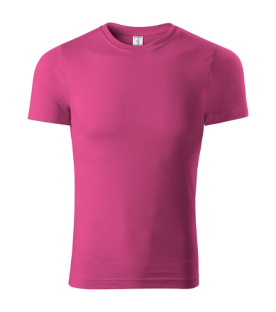 PICCOLIO PELICAN Kids' T-shirt in magenta - promotional clothing printed with your company logo