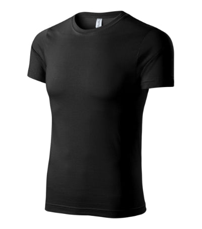 PICCOLIO PAINT Unisex T-shirt in black - promotional clothing printed with your company logo