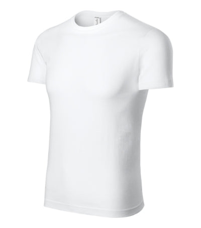 PICCOLIO PEAK Unisex T-shirt in white - promotional clothing printed with your company logo