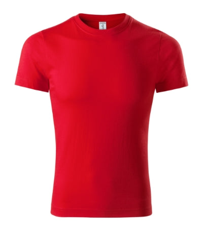 PICCOLIO PEAK Unisex T-shirt in red - promotional clothing printed with your company logo