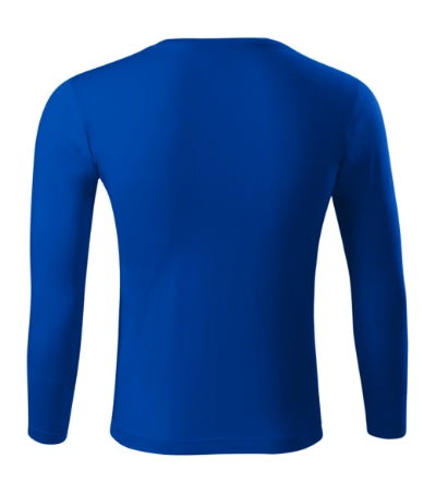 PICCOLIO PROGRESS LS Unisex T-shirt in royal blue - promotional clothing printed with your company logo