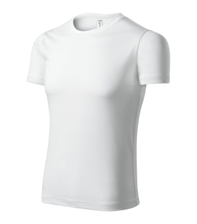 PICCOLIO PIXEL Unisex T-shirt in white - promotional clothing printed with your company logo